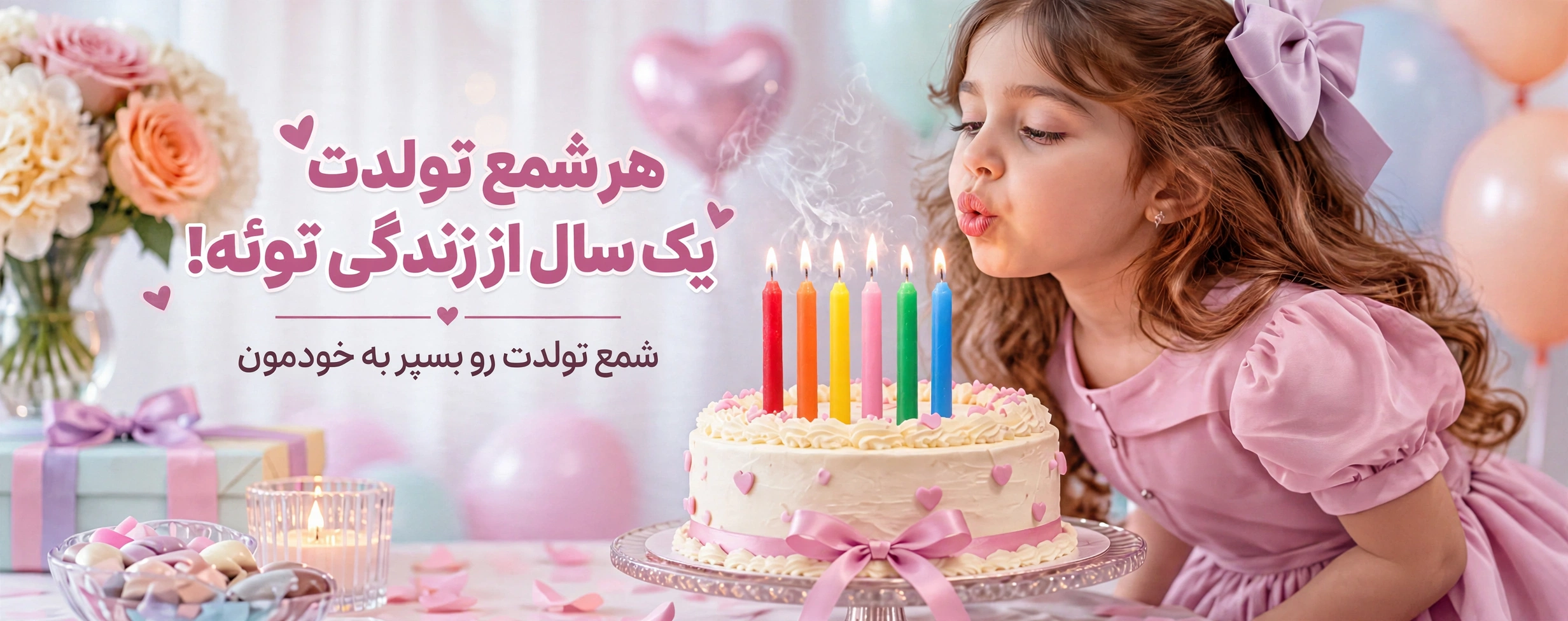 شمع تشریفات و تولد 